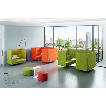 Modern leisure office sofa chair H593